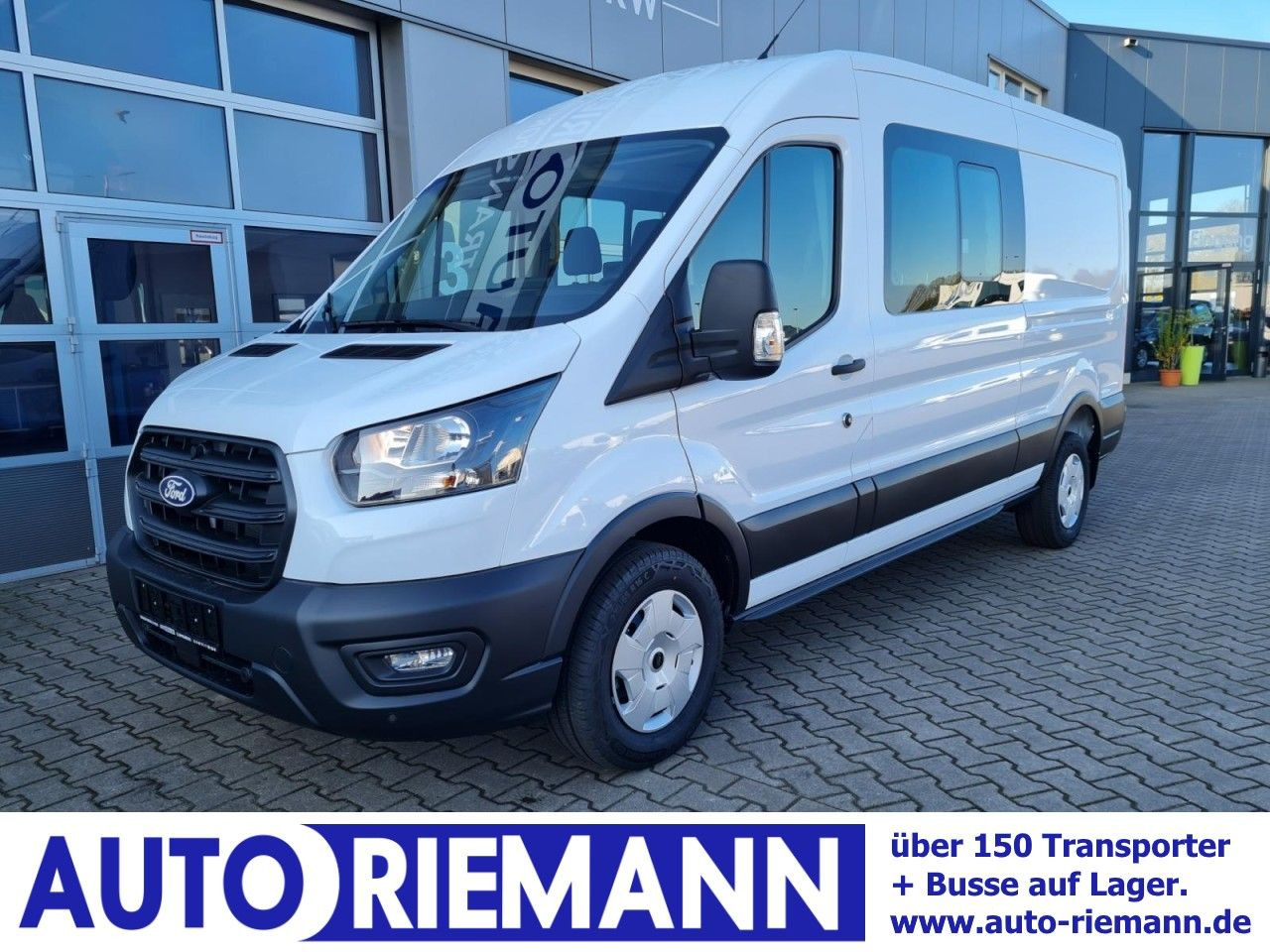 Ford Transit 35 Kasten Doka TDCi Mixto Trend AHK KAME - Fourgon utilitaire, Utilitaire double cabine: photos 1 Ford Transit 35 Kasten Doka TDCi Mixto Trend AHK KAME - Fourgon utilitaire, Utilitaire double cabine: photos 1