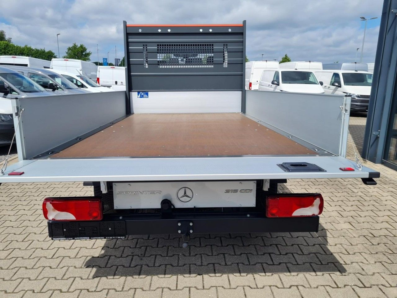 Mercedes-Benz Sprinter 315 DOKA CDI Lang L3 RWD AHK 3,5t - Fourgon plateau, Utilitaire double cabine: photos 5 Mercedes-Benz Sprinter 315 DOKA CDI Lang L3 RWD AHK 3,5t - Fourgon plateau, Utilitaire double cabine: photos 5