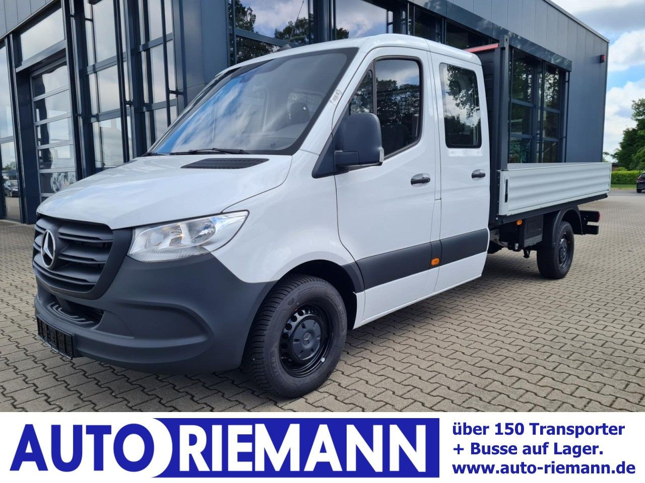 Mercedes-Benz Sprinter 315 DOKA CDI Lang L3 RWD AHK 3,5t - Fourgon plateau, Utilitaire double cabine: photos 1 Mercedes-Benz Sprinter 315 DOKA CDI Lang L3 RWD AHK 3,5t - Fourgon plateau, Utilitaire double cabine: photos 1