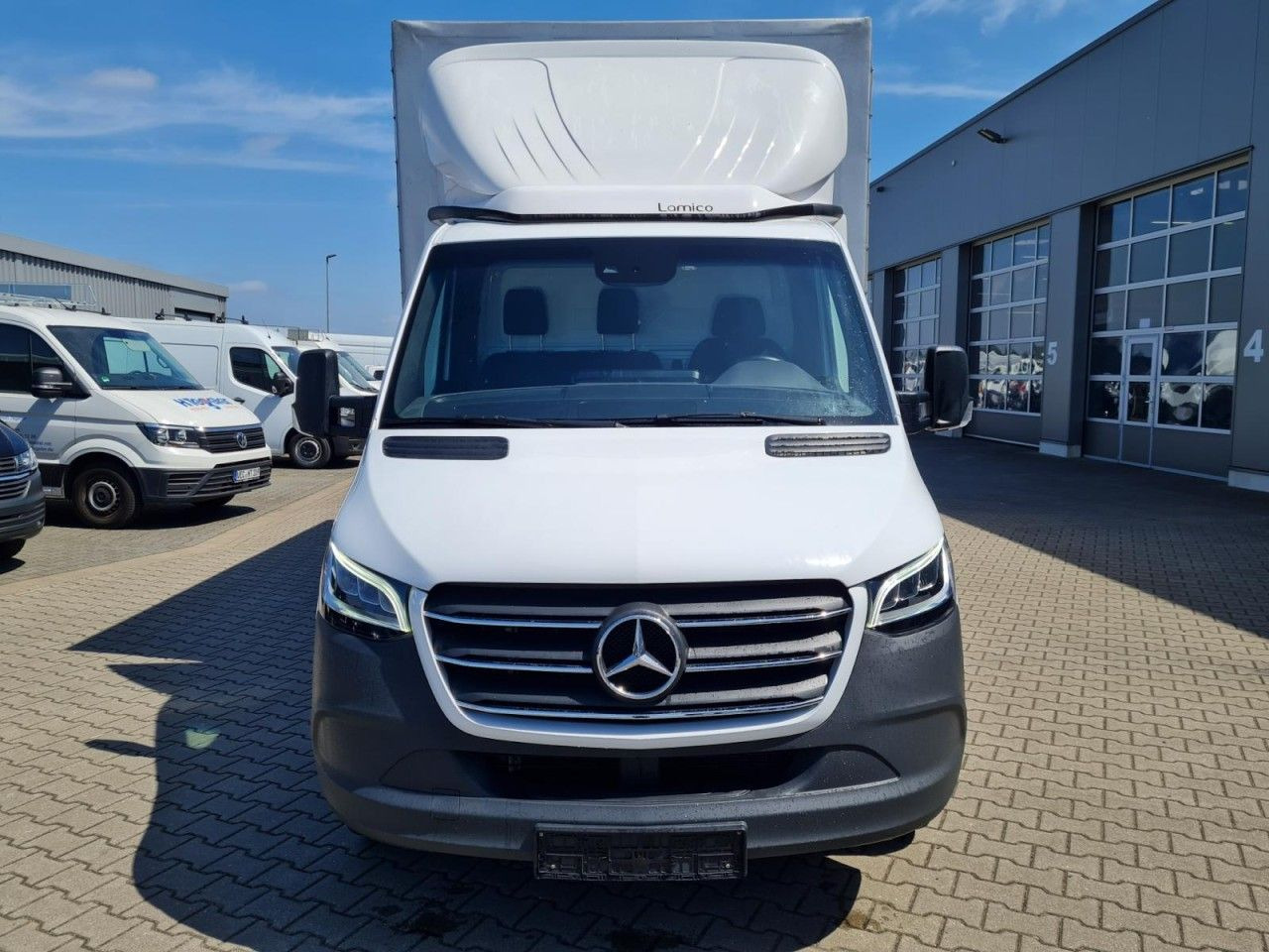 Mercedes-Benz Sprinter 317 Pritsche Plane 10 Pal. RWD LED - Utilitaire plateau baché: photos 2 Mercedes-Benz Sprinter 317 Pritsche Plane 10 Pal. RWD LED - Utilitaire plateau baché: photos 2