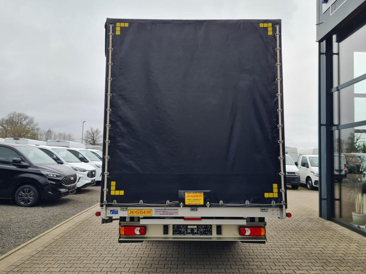 Utilitaire plateau baché Peugeot Boxer Pritsche L4 Schiebe Plane Schlafkab Luftfe: photos 18