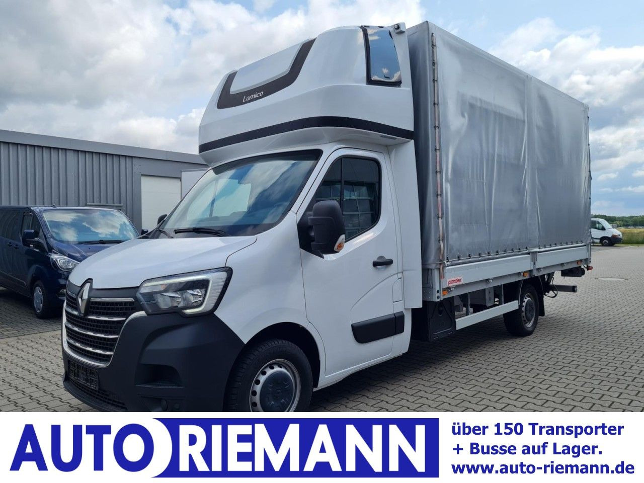 Renault Master 3,5t Pritsche dCi Plane Schlafkab. LBW - Utilitaire plateau baché: photos 1 Renault Master 3,5t Pritsche dCi Plane Schlafkab. LBW - Utilitaire plateau baché: photos 1