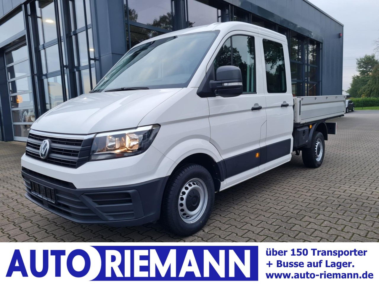 Volkswagen Crafter 35 Doka MR Pritsche AHK Klima 7 Sitzer - Fourgon plateau, Utilitaire double cabine: photos 1 Volkswagen Crafter 35 Doka MR Pritsche AHK Klima 7 Sitzer - Fourgon plateau, Utilitaire double cabine: photos 1