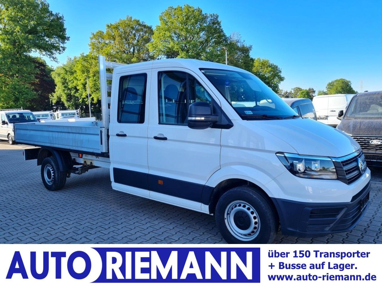 Volkswagen Crafter 35 Doka TDI lang AHK Klima - Fourgon plateau, Utilitaire double cabine: photos 1 Volkswagen Crafter 35 Doka TDI lang AHK Klima - Fourgon plateau, Utilitaire double cabine: photos 1