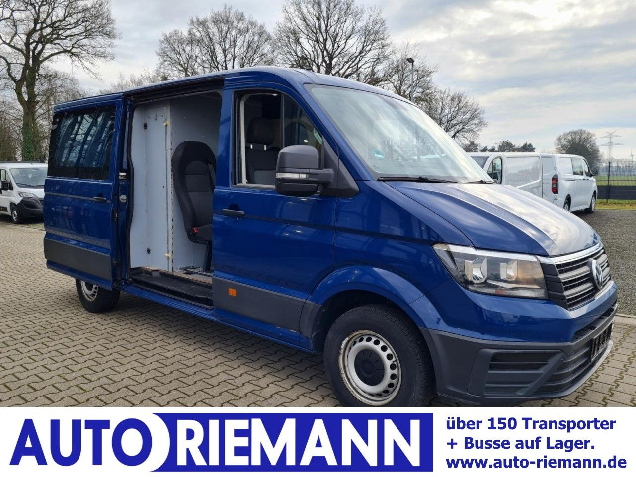 Volkswagen Crafter 35 Kasten Plus Doka mixto NAVI AHK 6 Sit - Fourgon utilitaire, Utilitaire double cabine: photos 1 Volkswagen Crafter 35 Kasten Plus Doka mixto NAVI AHK 6 Sit - Fourgon utilitaire, Utilitaire double cabine: photos 1