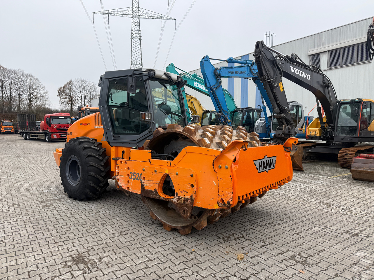 HAMM 3520 HT P Stampffuß Walzenzug Klima - Compacteur à pieds de mouton/ Monocylindre: photos 3 HAMM 3520 HT P Stampffuß Walzenzug Klima - Compacteur à pieds de mouton/ Monocylindre: photos 3