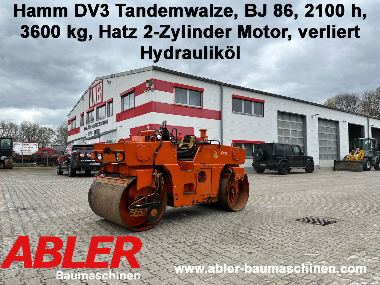 Hamm DV3 Tandemwalze - Rouleau compresseur: photos 1 Hamm DV3 Tandemwalze - Rouleau compresseur: photos 1