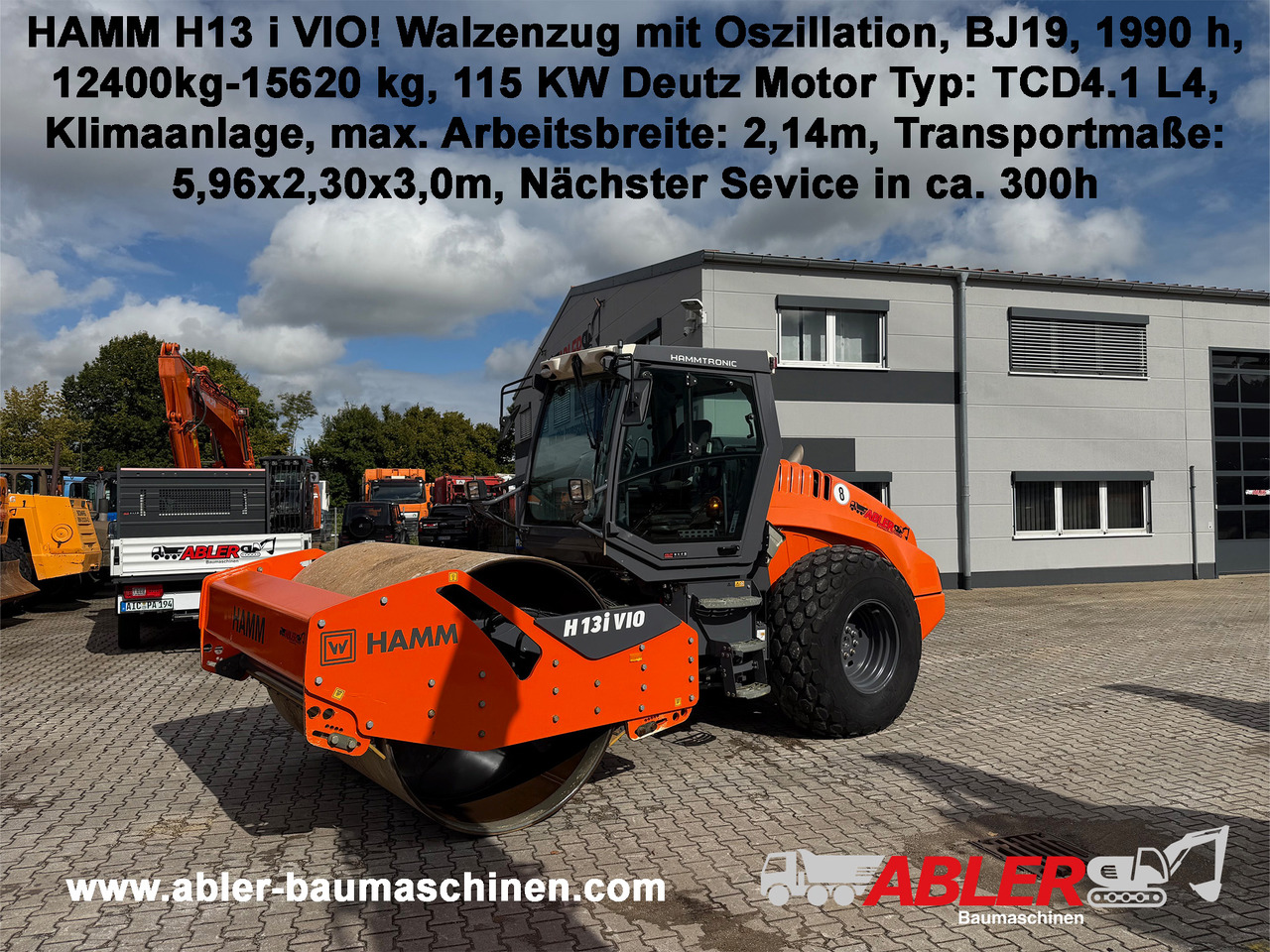 Hamm H13i VIO Oszillation Walzenzug TOP - Compacteur à pieds de mouton/ Monocylindre: photos 1 Hamm H13i VIO Oszillation Walzenzug TOP - Compacteur à pieds de mouton/ Monocylindre: photos 1