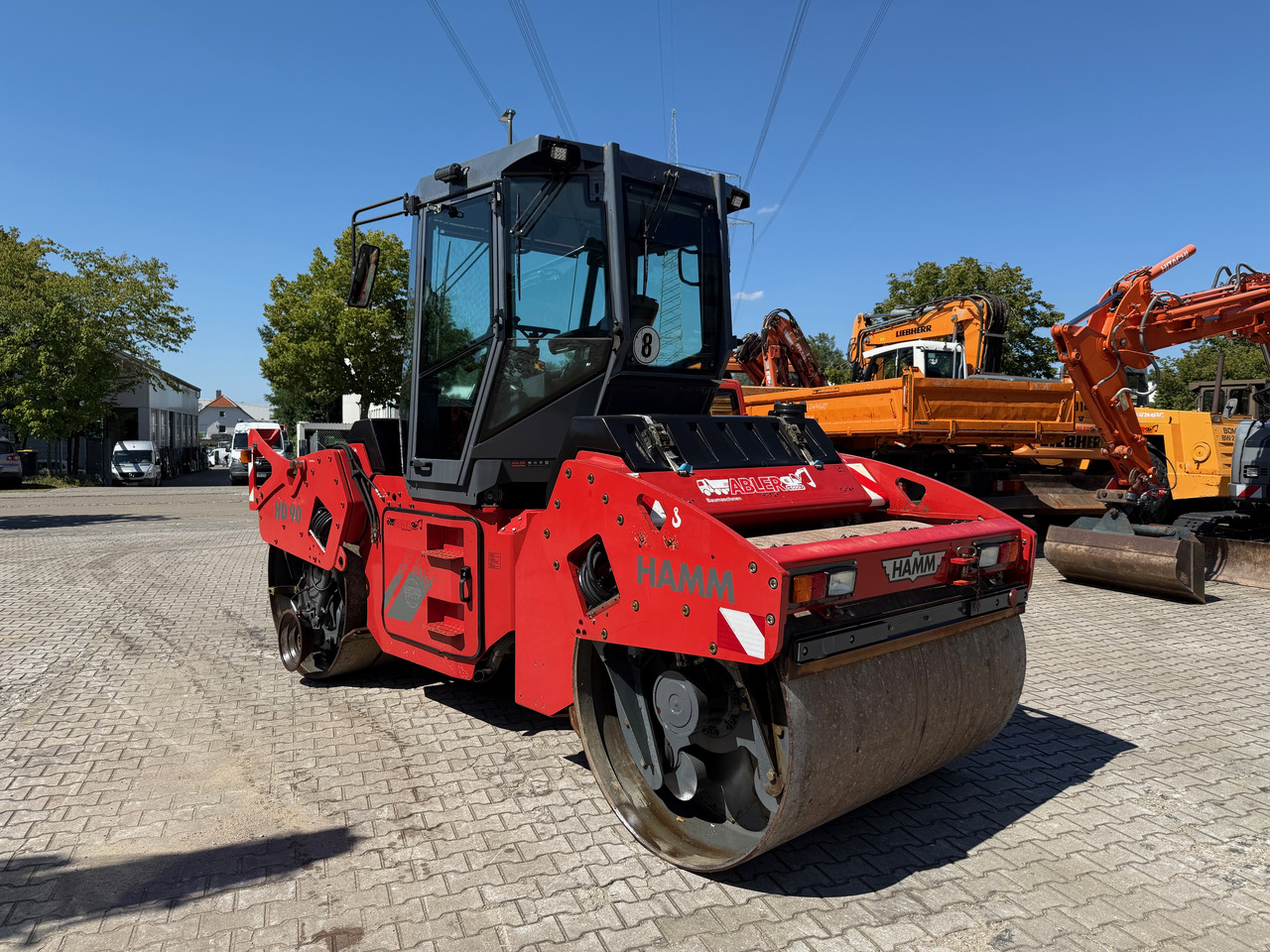 Hamm HD090V Tandemwalze knickgelenkt - Rouleau compresseur: photos 5 Hamm HD090V Tandemwalze knickgelenkt - Rouleau compresseur: photos 5