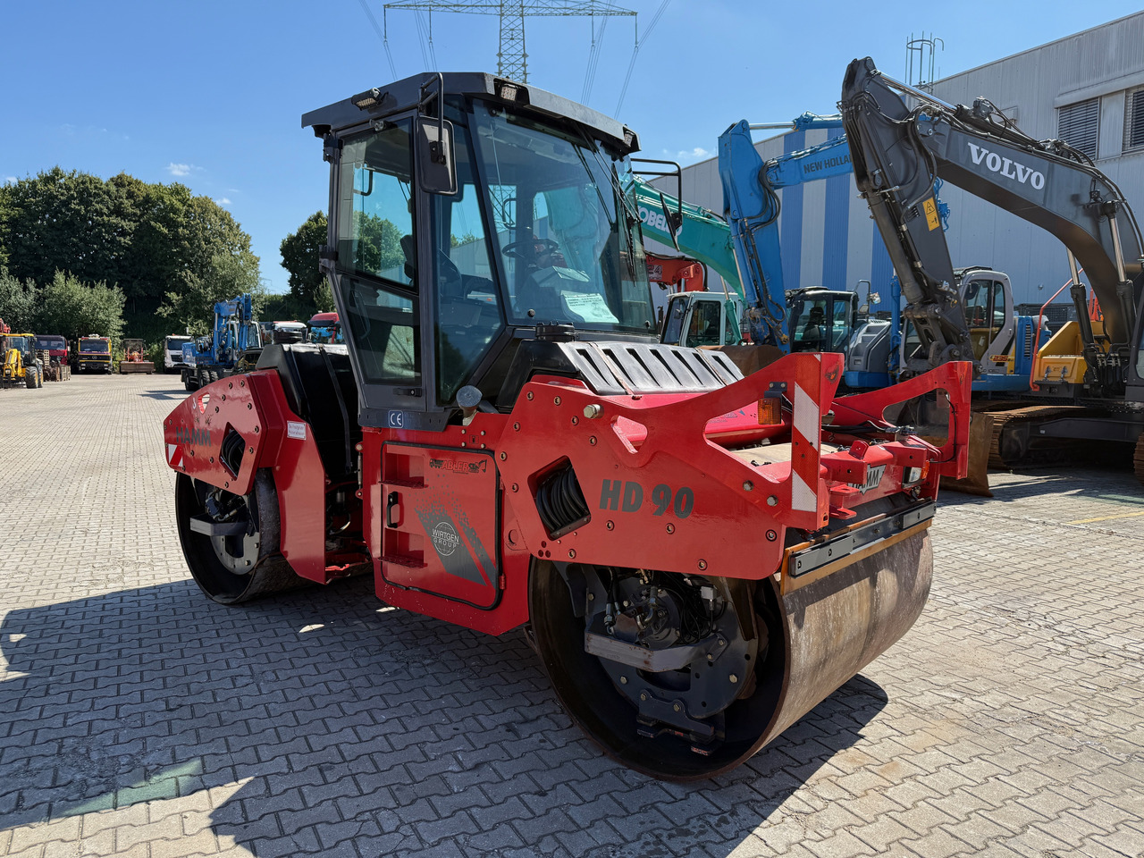 Hamm HD090V Tandemwalze knickgelenkt - Rouleau compresseur: photos 3 Hamm HD090V Tandemwalze knickgelenkt - Rouleau compresseur: photos 3