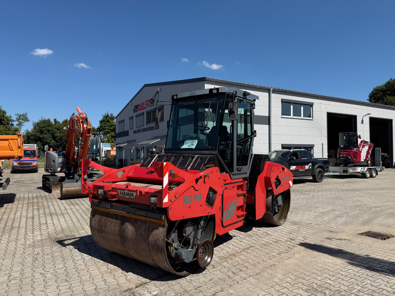 Hamm HD090V Tandemwalze knickgelenkt - Rouleau compresseur: photos 2 Hamm HD090V Tandemwalze knickgelenkt - Rouleau compresseur: photos 2