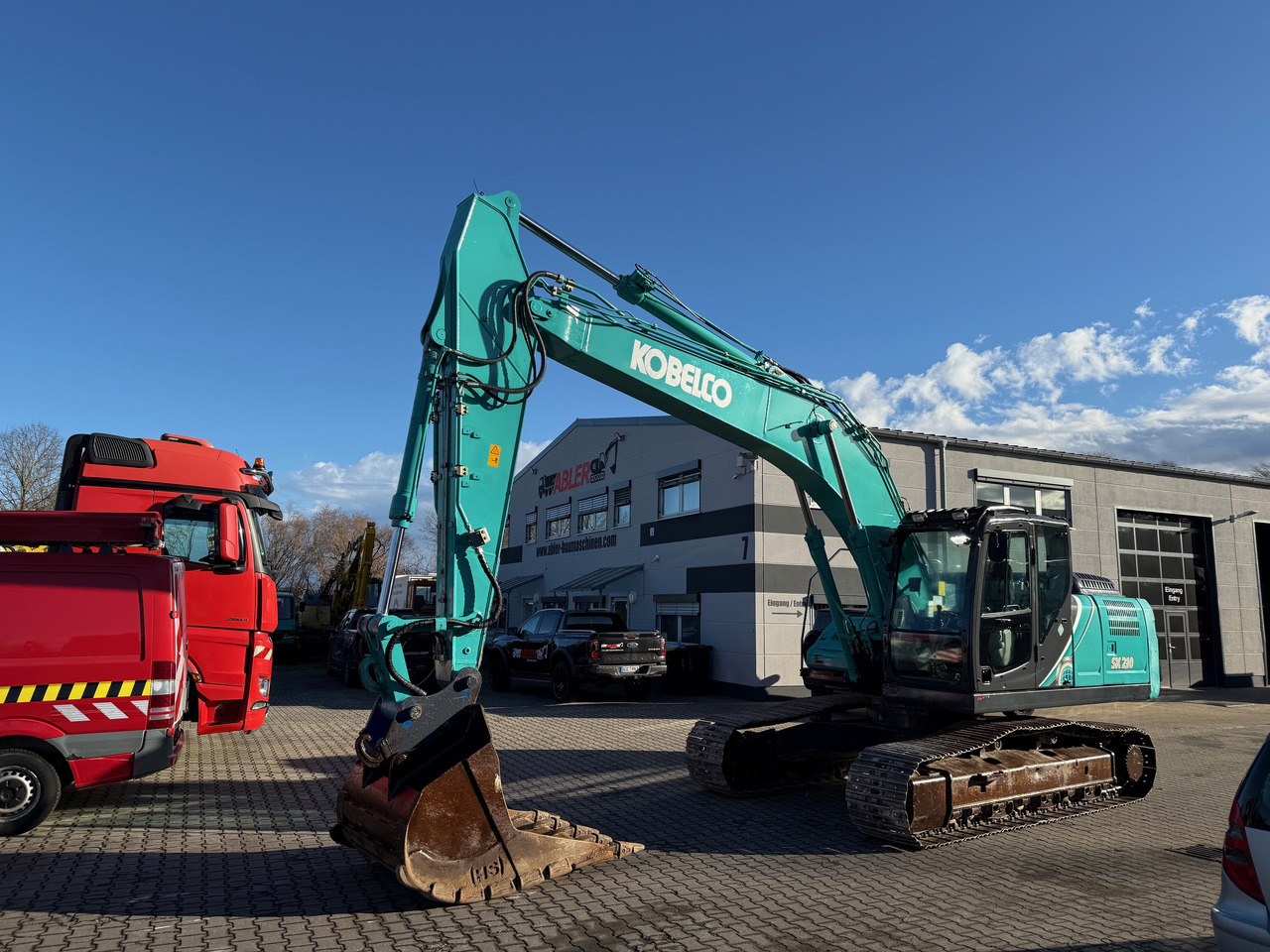 Kobelco SK210 NLC-10 Kettenbagger Oilquick Klima - Pelle sur chenille: photos 2 Kobelco SK210 NLC-10 Kettenbagger Oilquick Klima - Pelle sur chenille: photos 2