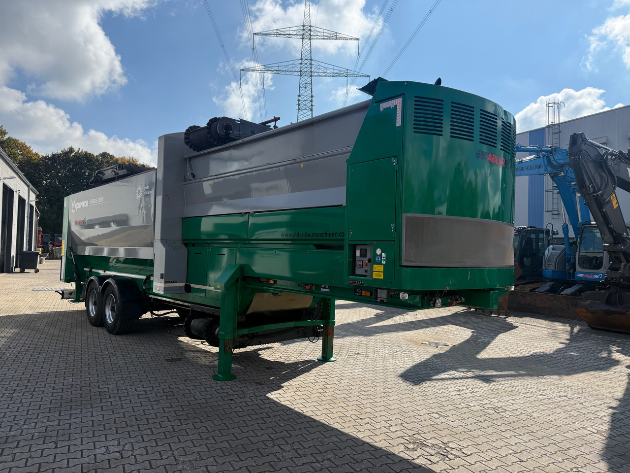 Komptech Cribus 3800 Trommelsiebanlage auf Auflieger - Crible, Semi-remorque: photos 3 Komptech Cribus 3800 Trommelsiebanlage auf Auflieger - Crible, Semi-remorque: photos 3