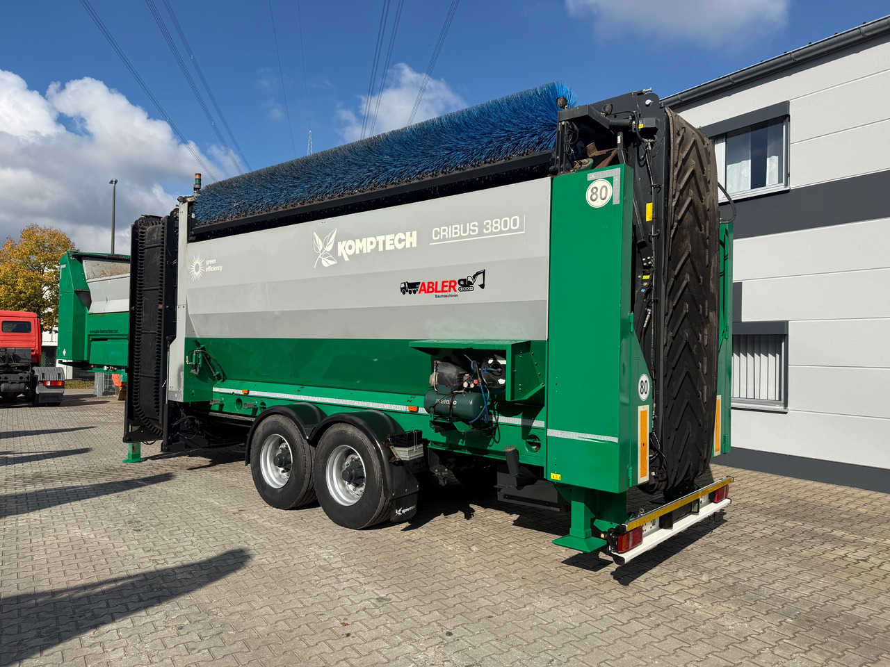 Komptech Cribus 3800 Trommelsiebanlage auf Auflieger - Crible, Semi-remorque: photos 5 Komptech Cribus 3800 Trommelsiebanlage auf Auflieger - Crible, Semi-remorque: photos 5