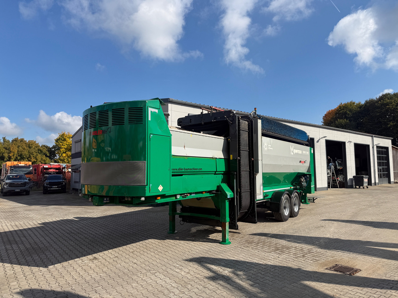 Komptech Cribus 3800 Trommelsiebanlage auf Auflieger - Crible, Semi-remorque: photos 2 Komptech Cribus 3800 Trommelsiebanlage auf Auflieger - Crible, Semi-remorque: photos 2