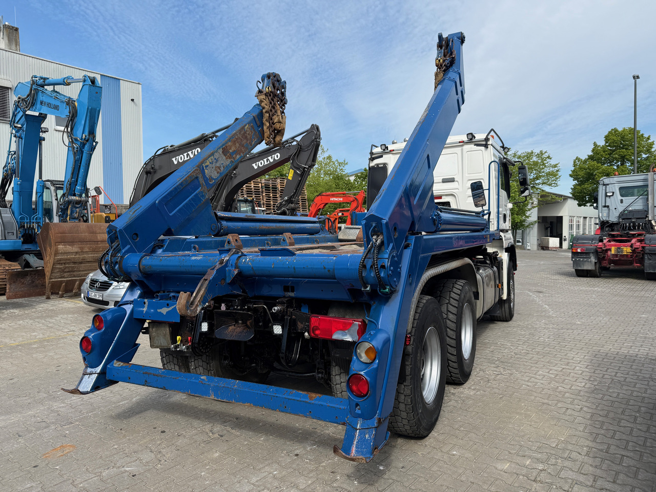 MAN TGS 26.440 WECHSELSYSTEM Absetzer+SZM - Camion multibenne: photos 4 MAN TGS 26.440 WECHSELSYSTEM Absetzer+SZM - Camion multibenne: photos 4