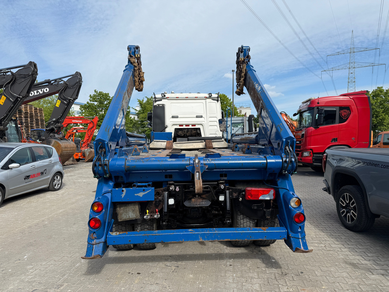 MAN TGS 26.440 WECHSELSYSTEM Absetzer+SZM - Camion multibenne: photos 5 MAN TGS 26.440 WECHSELSYSTEM Absetzer+SZM - Camion multibenne: photos 5