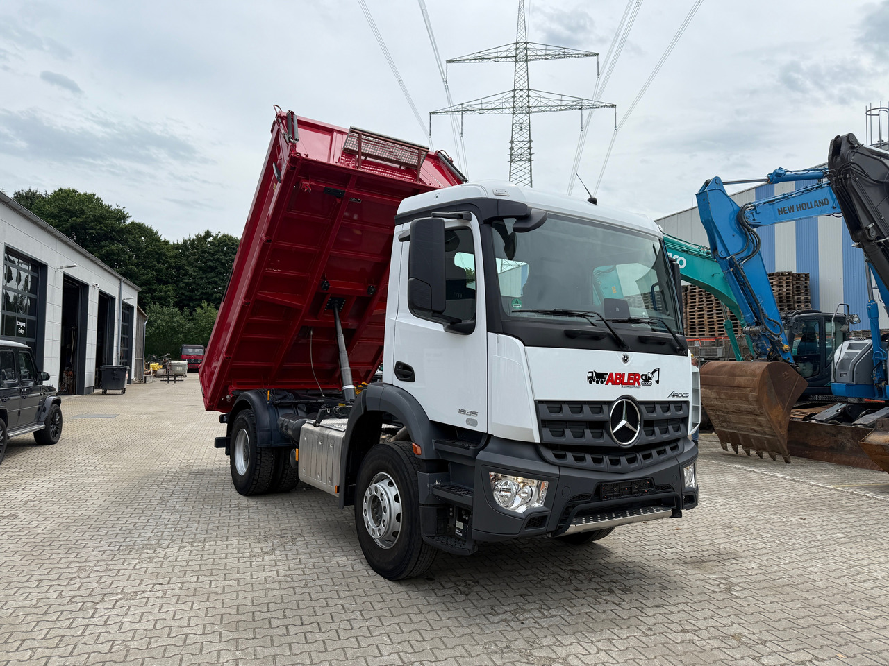 Camion benne Mercedes-Benz 1835 Arocs 3-Seiten-Kipper 4900 km: photos 7