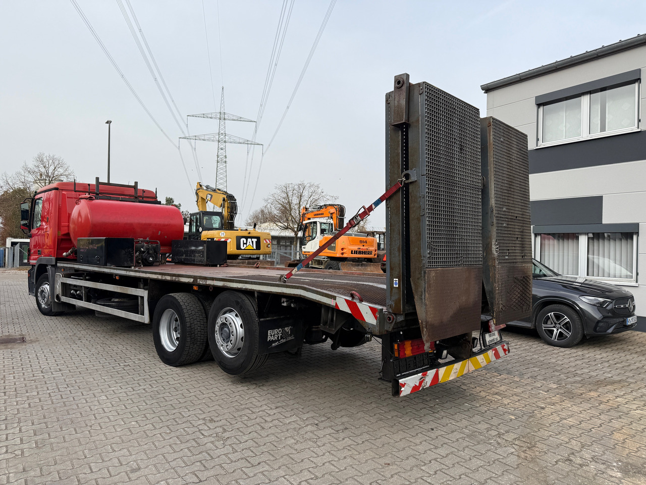 Mercedes-Benz 2541 Actros Baumaschinentransporter Klima Retarder - Camion porte-voitures: photos 5 Mercedes-Benz 2541 Actros Baumaschinentransporter Klima Retarder - Camion porte-voitures: photos 5