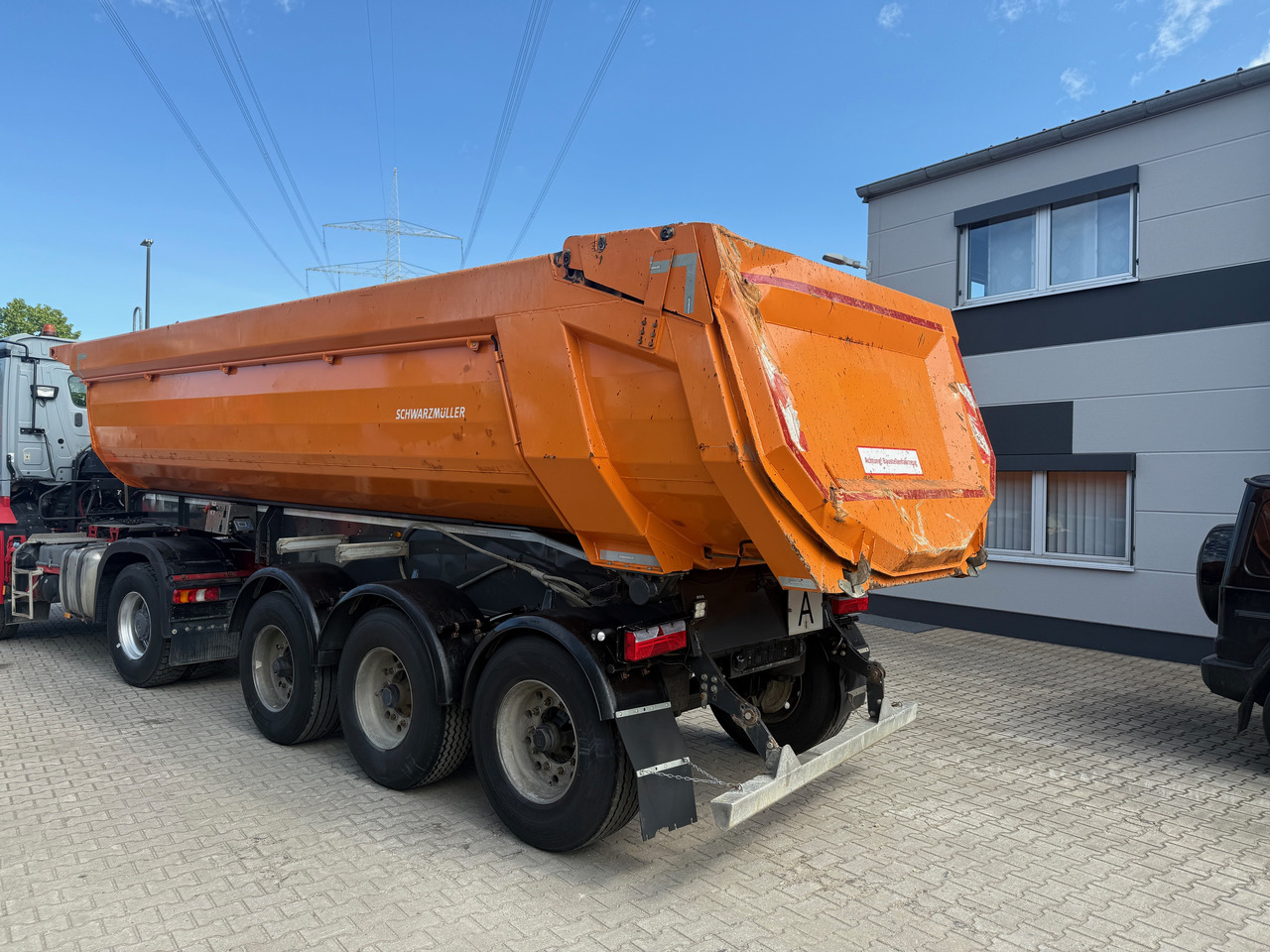 Schwarzmüller Kippauflieger Gesteinsmulde verstärkt Liftachse - Semi-remorque benne: photos 5 Schwarzmüller Kippauflieger Gesteinsmulde verstärkt Liftachse - Semi-remorque benne: photos 5