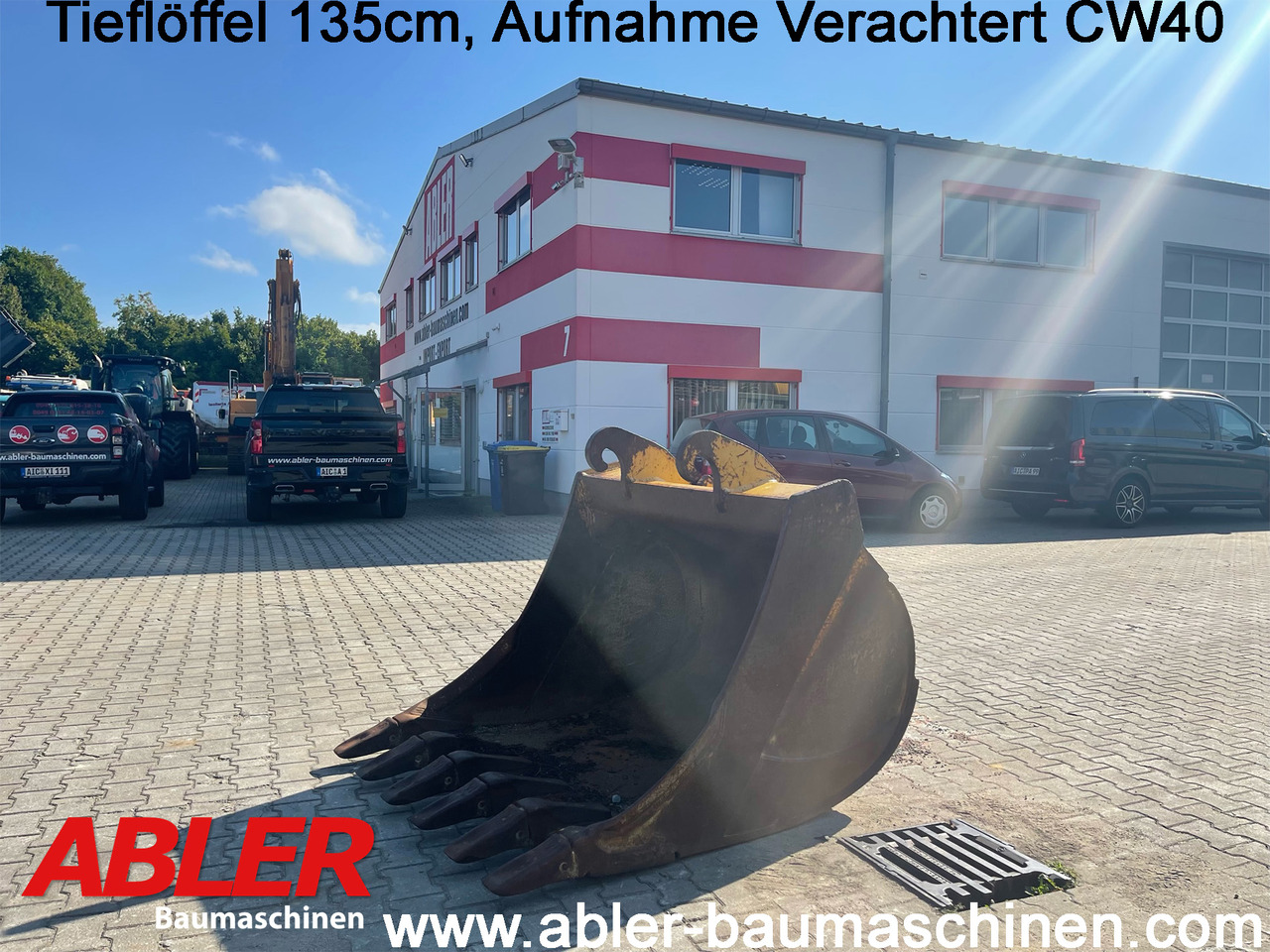 Tieflöffel 135cm - Godet pour pelle pour Engins de chantier: photos 1 Tieflöffel 135cm - Godet pour pelle pour Engins de chantier: photos 1