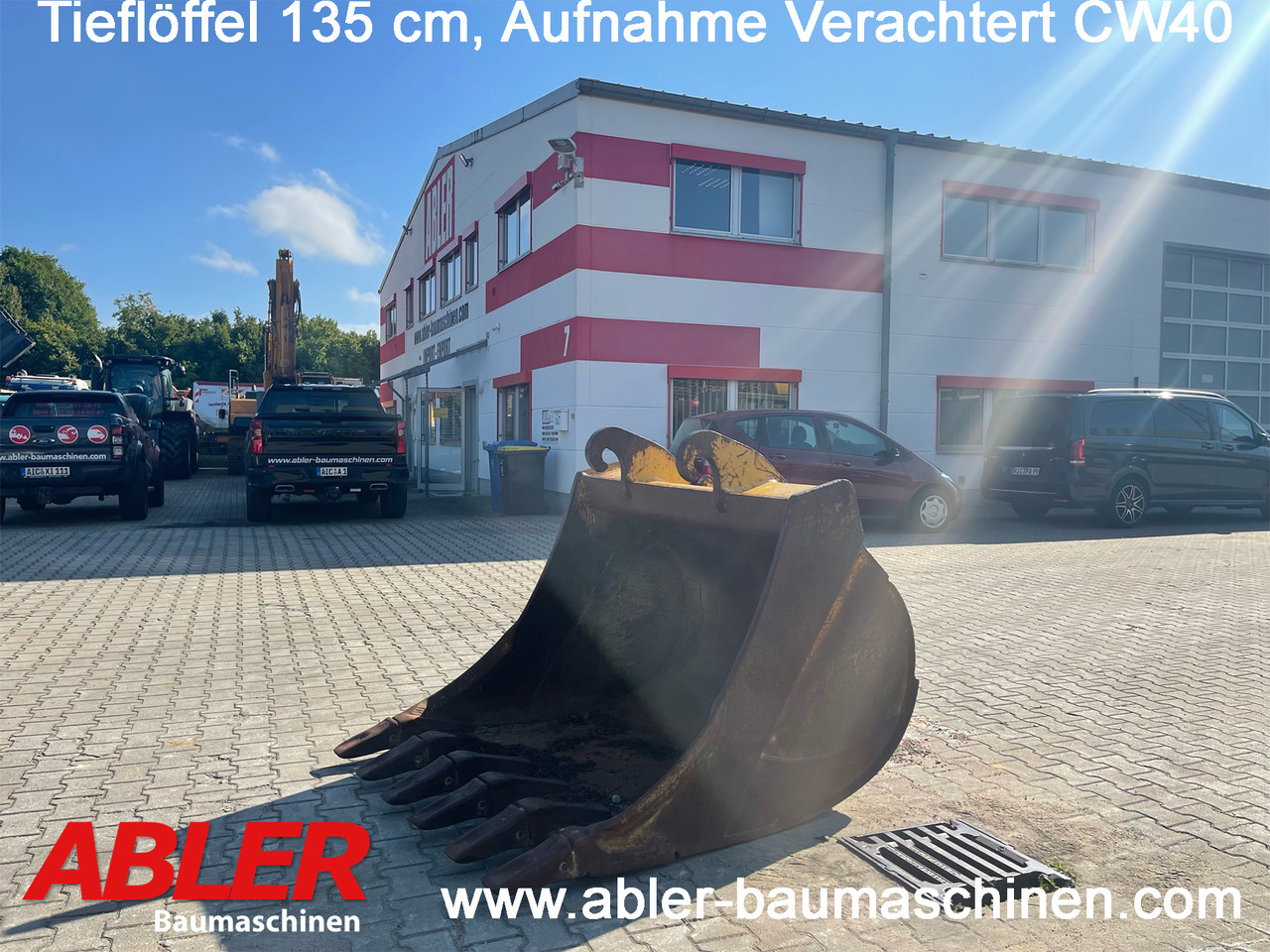 Tieflöffel 135cm - Godet pour pelle pour Engins de chantier: photos 1 Tieflöffel 135cm - Godet pour pelle pour Engins de chantier: photos 1