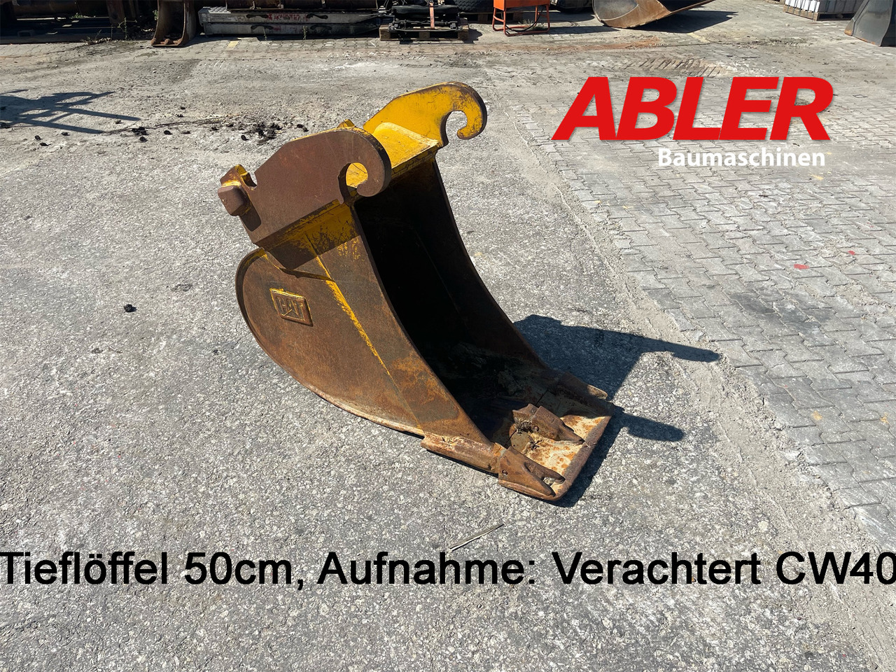Tieflöffel 50 cm - Godet pour pelle pour Engins de chantier: photos 1 Tieflöffel 50 cm - Godet pour pelle pour Engins de chantier: photos 1