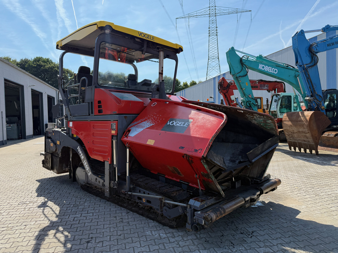 Vögele Super 1800-2 Asphaltfertiger mit Nivellierung 650cm - Finisseur: photos 5 Vögele Super 1800-2 Asphaltfertiger mit Nivellierung 650cm - Finisseur: photos 5