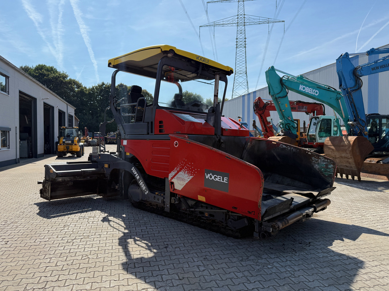Vögele Super 1800-2 Asphaltfertiger mit Nivellierung 650cm - Finisseur: photos 3 Vögele Super 1800-2 Asphaltfertiger mit Nivellierung 650cm - Finisseur: photos 3