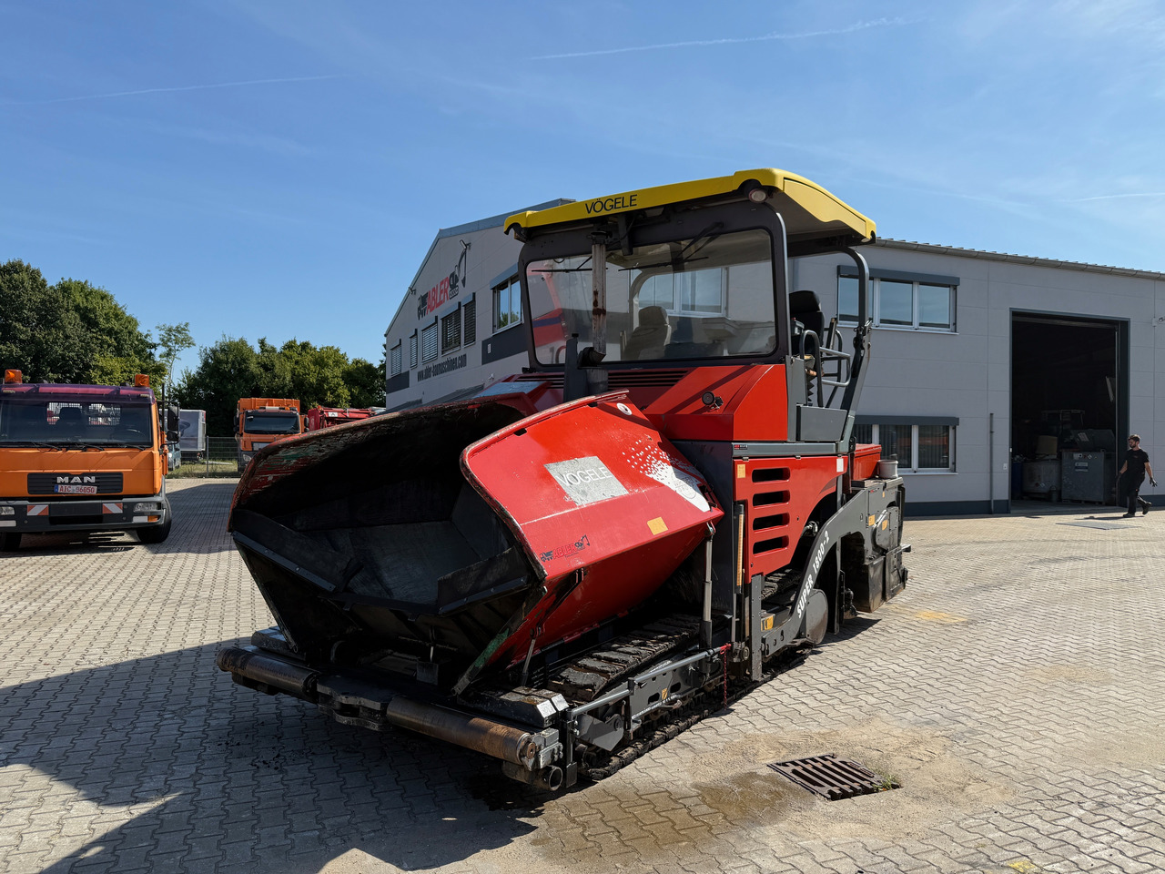 Vögele Super 1800-2 Asphaltfertiger mit Nivellierung 650cm - Finisseur: photos 4 Vögele Super 1800-2 Asphaltfertiger mit Nivellierung 650cm - Finisseur: photos 4