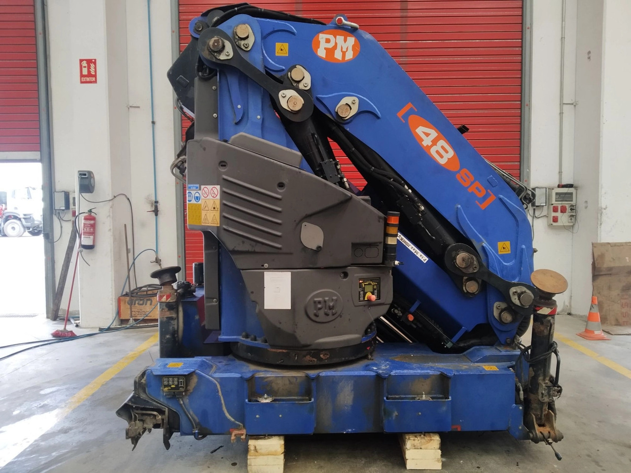 Grúa PM 48 SP - Grue auxiliaire pour Camion: photos 3 Grúa PM 48 SP - Grue auxiliaire pour Camion: photos 3