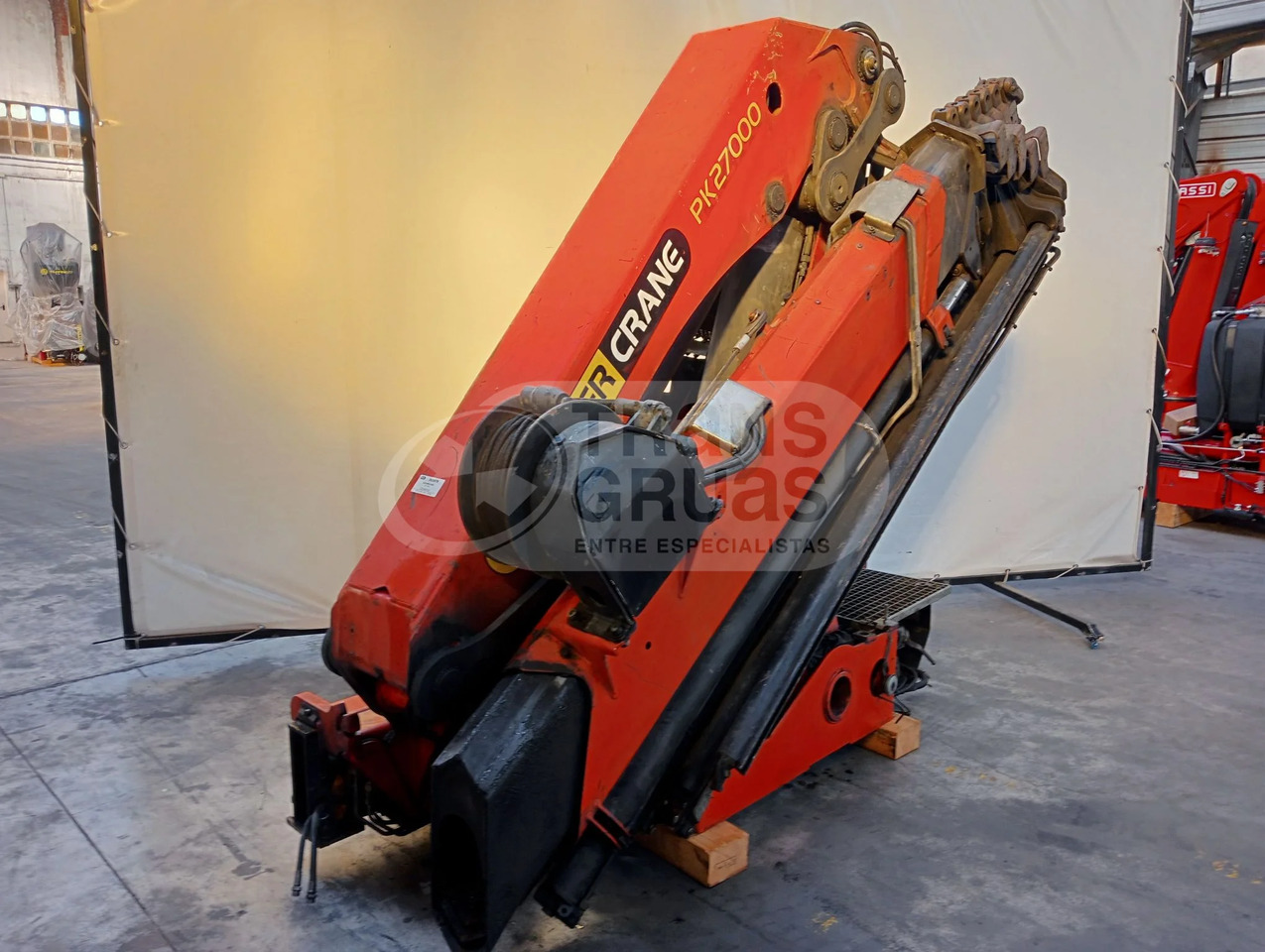 Grúa hidráulica Palfinger PK 27000 - Grue auxiliaire: photos 4 Grúa hidráulica Palfinger PK 27000 - Grue auxiliaire: photos 4