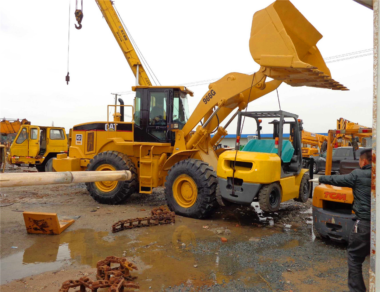 Caterpillar 966G - Chargeuse sur pneus: photos 5 Caterpillar 966G - Chargeuse sur pneus: photos 5