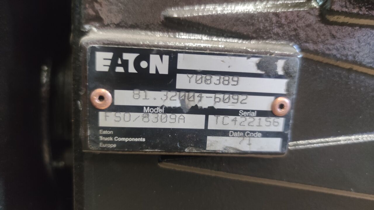 Eaton EATON FSO 8309A MAN TGM TGL truck - Boîte de vitesse pour Camion: photos 4 Eaton EATON FSO 8309A MAN TGM TGL truck - Boîte de vitesse pour Camion: photos 4