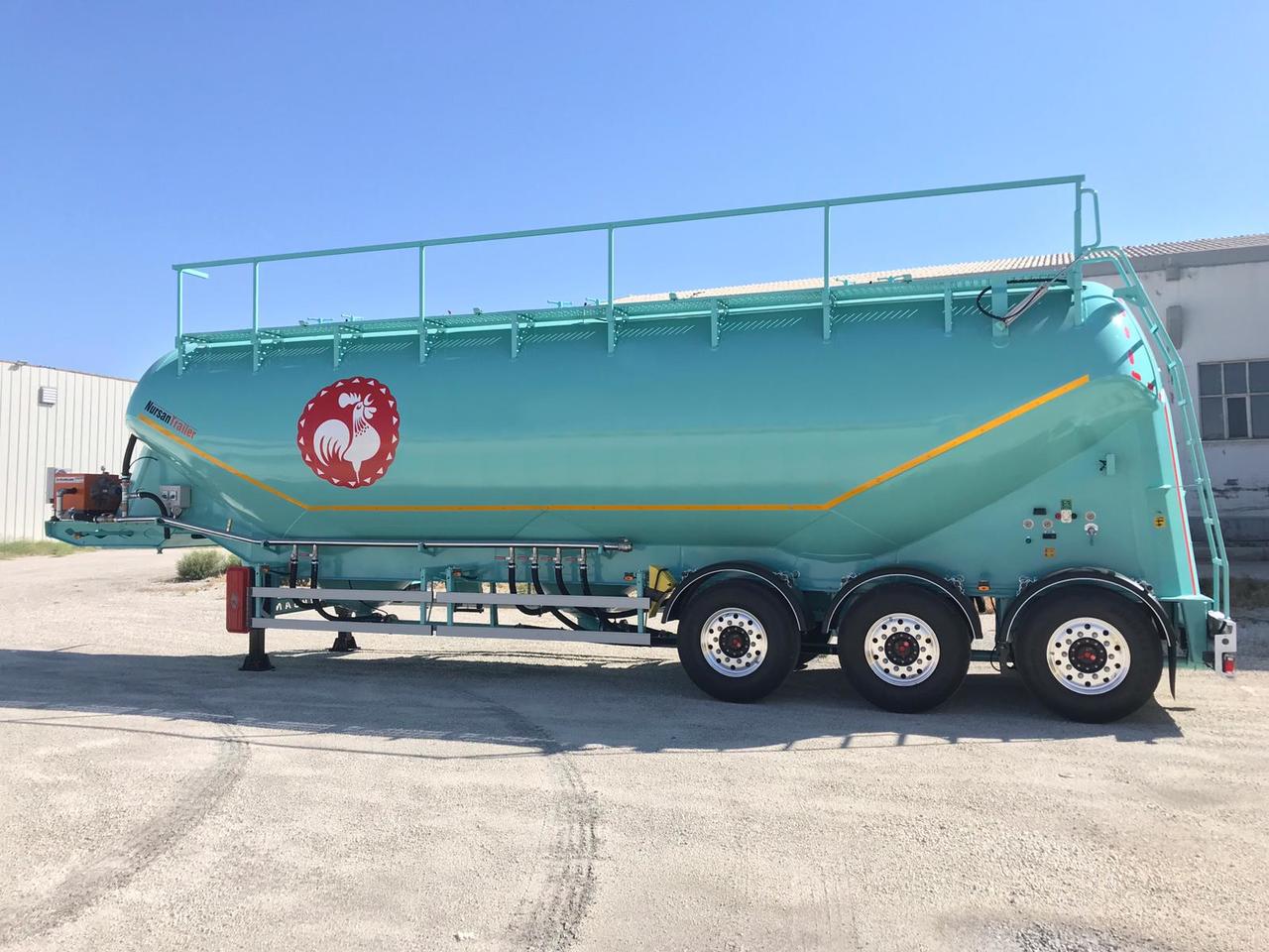 Citerne pulvérulente pour transport de silo neuf NURSAN Aluminium W Type Silo: photos 13