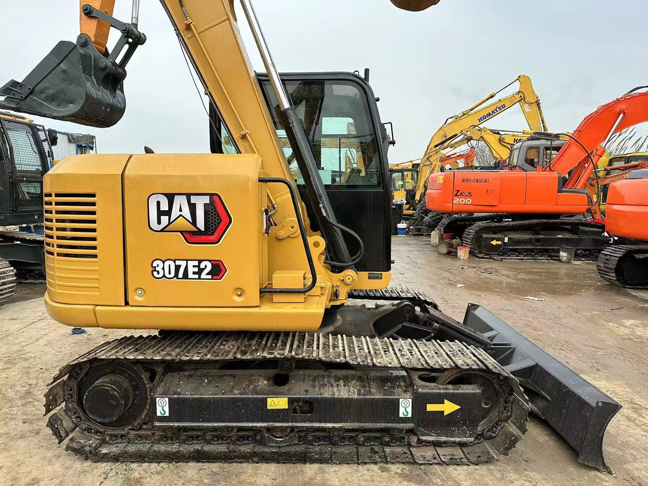 CATERPILLAR 307 E2 CAT 307E2 307D 312D2GC - Mini pelle: photos 2 CATERPILLAR 307 E2 CAT 307E2 307D 312D2GC - Mini pelle: photos 2