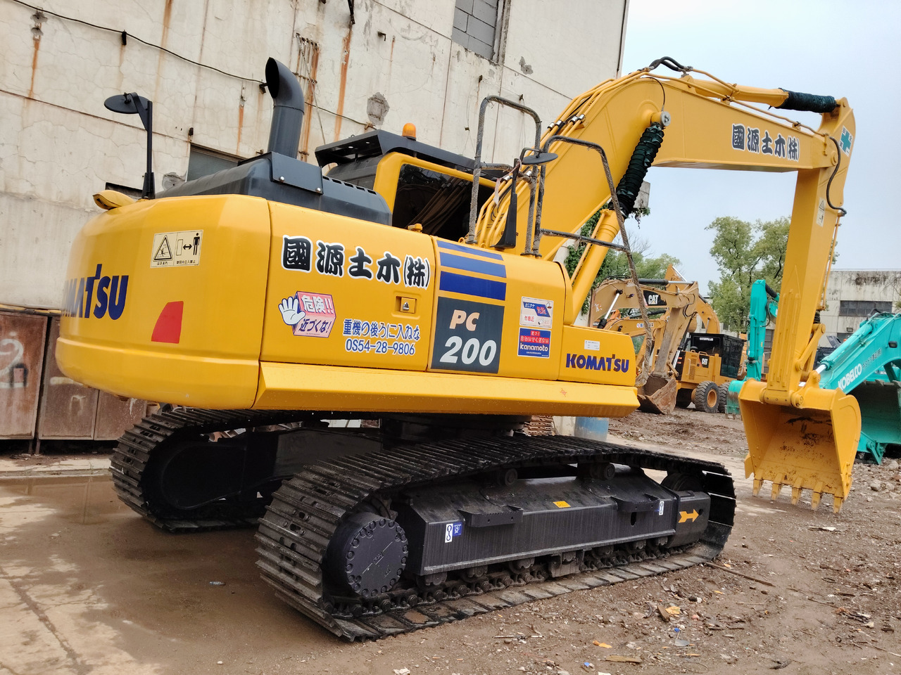 KOMATSU PC200-8 PC200 PC210LC PC220-8 - Pelle sur chenille: photos 4 KOMATSU PC200-8 PC200 PC210LC PC220-8 - Pelle sur chenille: photos 4