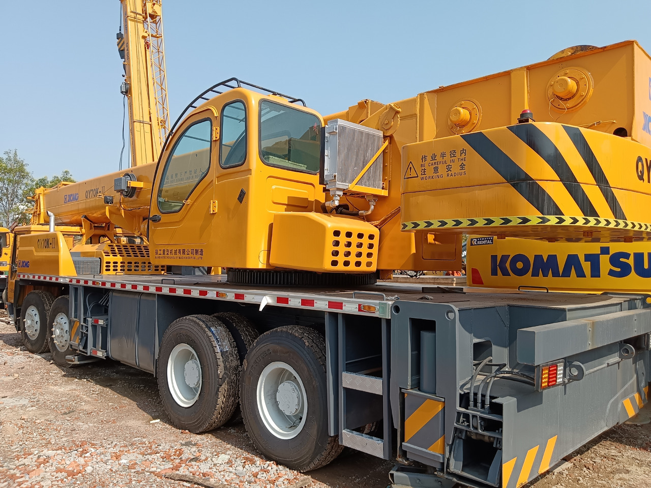 XCMG QY70KⅡ - Grue mobile: photos 4 XCMG QY70KⅡ - Grue mobile: photos 4