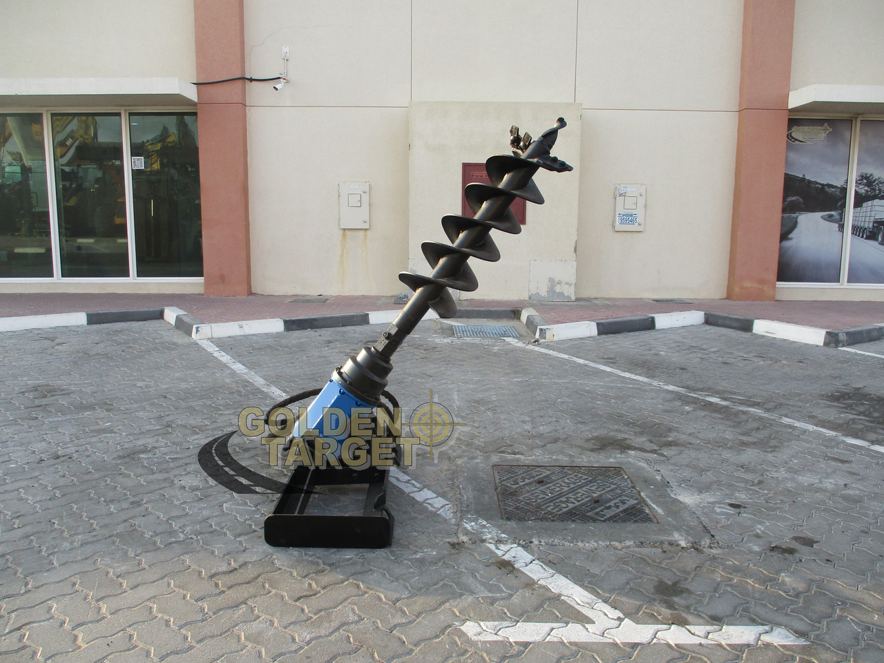 BOBCAT Skid Steer Auger Attachment - Tarière pour Mini chargeuse: photos 1 BOBCAT Skid Steer Auger Attachment - Tarière pour Mini chargeuse: photos 1