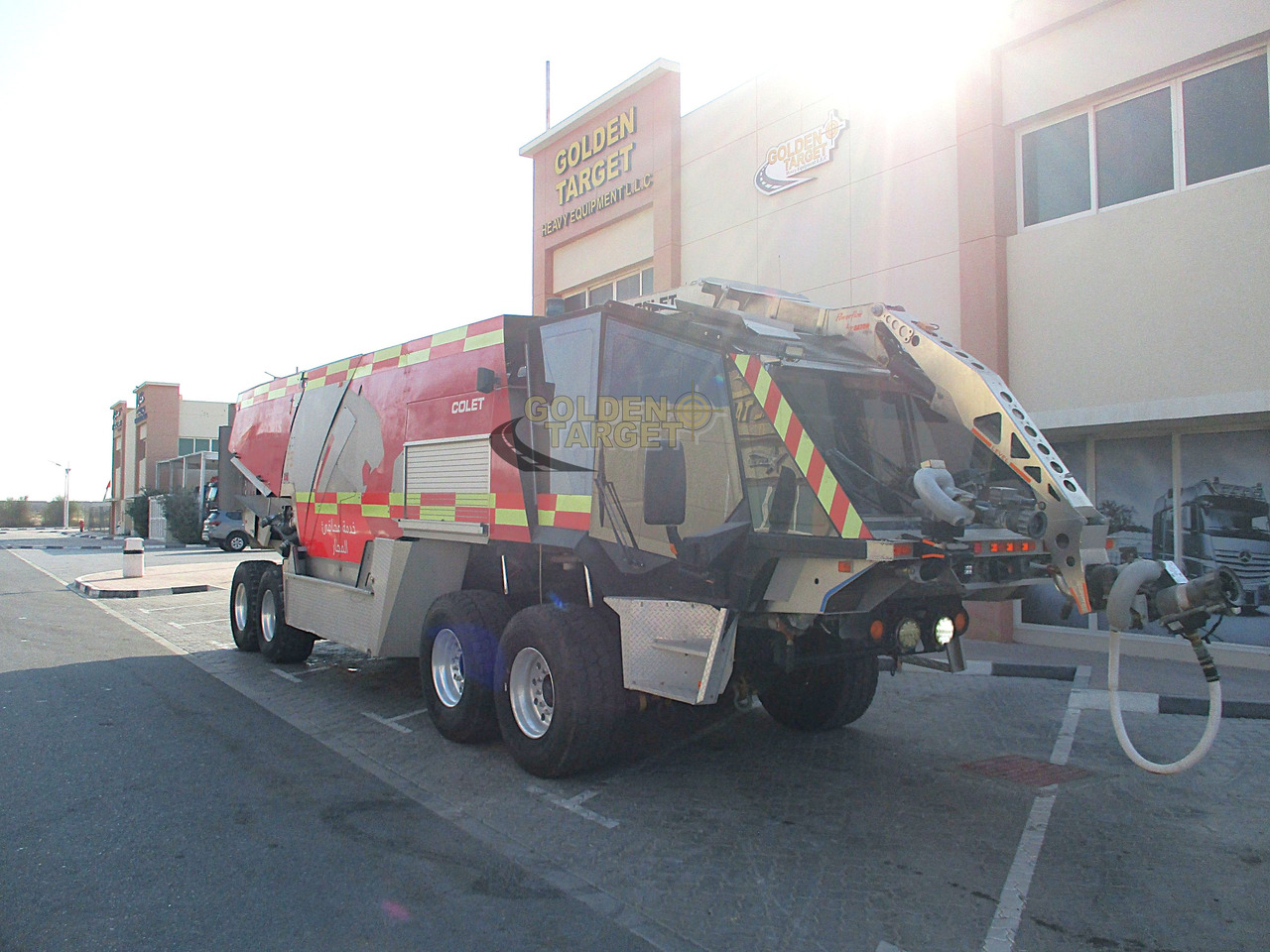 Colet K40E JAGUAR 8x6 Airport Fire Truck - Camion de pompier: photos 1 Colet K40E JAGUAR 8x6 Airport Fire Truck - Camion de pompier: photos 1