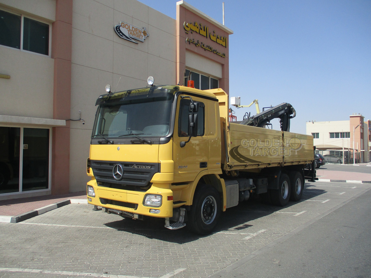 MERCEDES-BENZ ACTROS 2644 6×4 with ATLAS 165.2 Block Crane - Camion grue: photos 2 MERCEDES-BENZ ACTROS 2644 6×4 with ATLAS 165.2 Block Crane - Camion grue: photos 2
