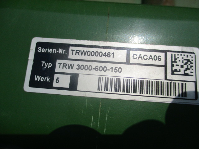 Amazone Trapezringwalze TRW 3000-600-150 - Rouleau agricole: photos 5 Amazone Trapezringwalze TRW 3000-600-150 - Rouleau agricole: photos 5