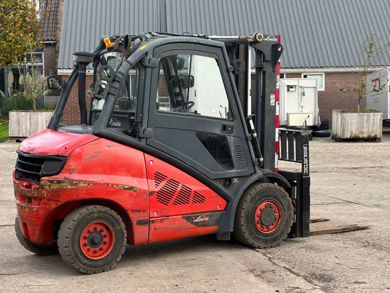 Chariot élévateur Linde H 50 D H 50 D diesel side shift vorken versteller: photos 6