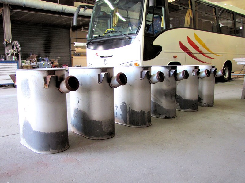 Pots d'échappement ILIADE : - Système d'échappement pour Bus: photos 5 Pots d'échappement ILIADE : - Système d'échappement pour Bus: photos 5