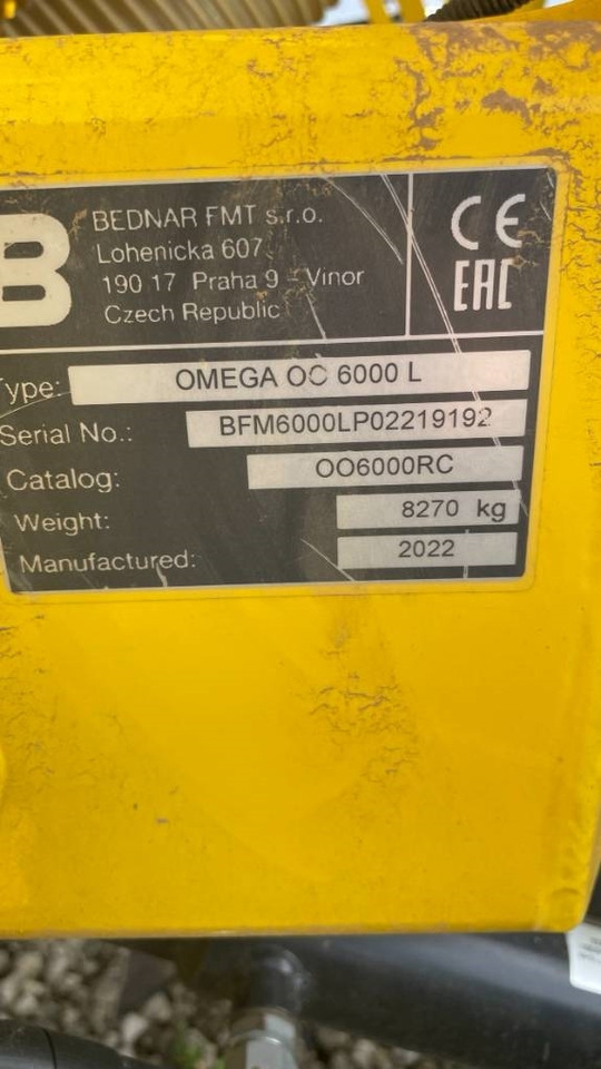 Bednar Omega OO 6000 L - Semoir: photos 2 Bednar Omega OO 6000 L - Semoir: photos 2