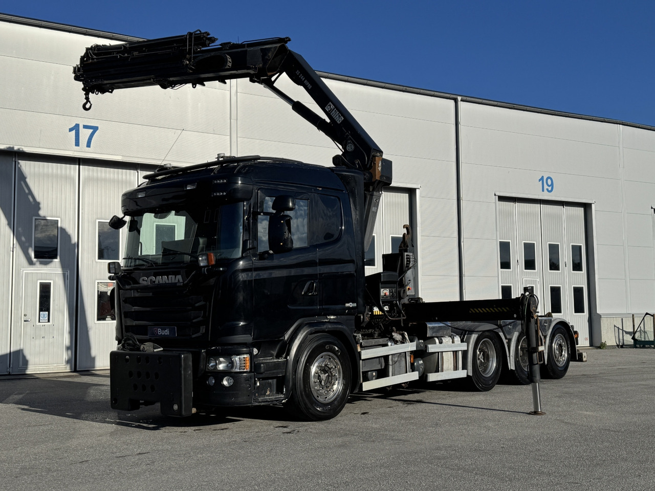 Kranväxlare Scania G450 LB 8X4*4 HNB -2015 | HIAB | Plogförberedd - Camion ampliroll, Camion grue: photos 1 Kranväxlare Scania G450 LB 8X4*4 HNB -2015 | HIAB | Plogförberedd - Camion ampliroll, Camion grue: photos 1