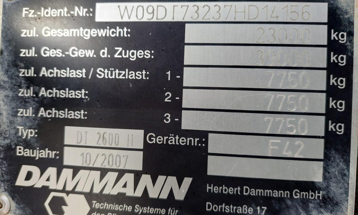 Pulvé automoteur Dammann DTPA 8036: photos 14