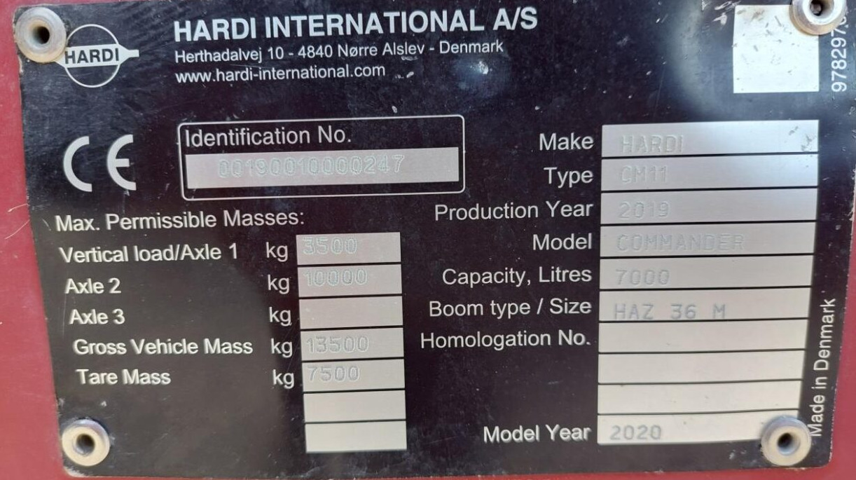 Pulvérisateur traîné Hardi Commander 7000i - 36 m Twin: photos 15