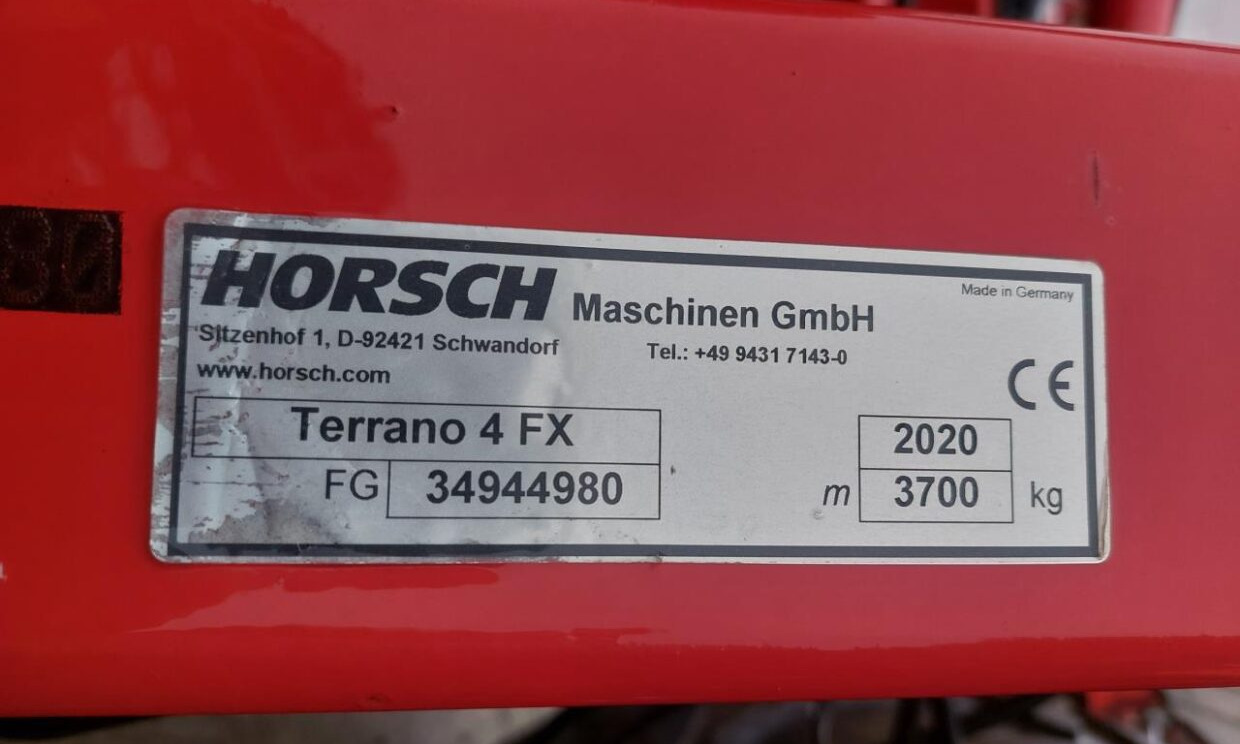Bineuse Horsch Terrano 4 FX: photos 17