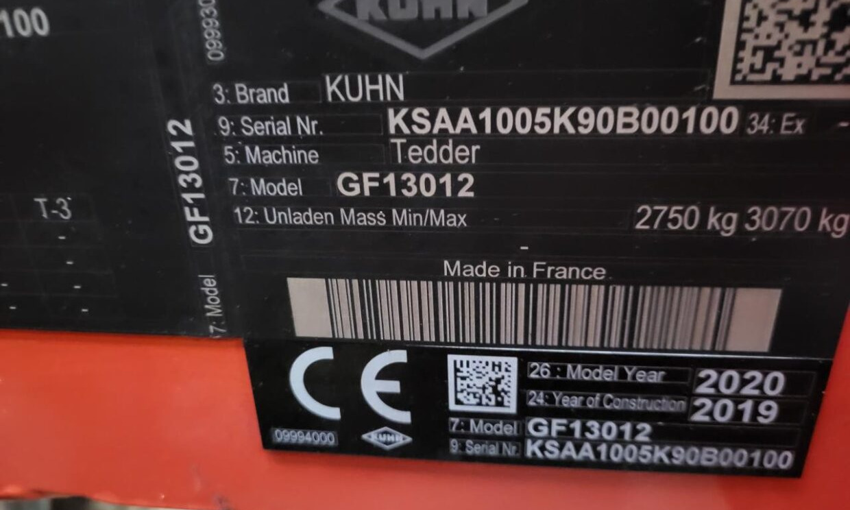 Kuhn 13M SPREDER - Faneuse: photos 4 Kuhn 13M SPREDER - Faneuse: photos 4